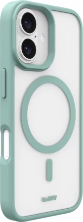 Ovitek za telefon Huex Protect MagSafe za iPhone 16, mint — LAUT