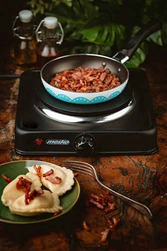 Električna plošča za kuhanje Adler MS 6508, črna