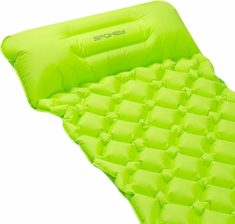 Zračna podloga za trekking Spokey ultralahka, zelena