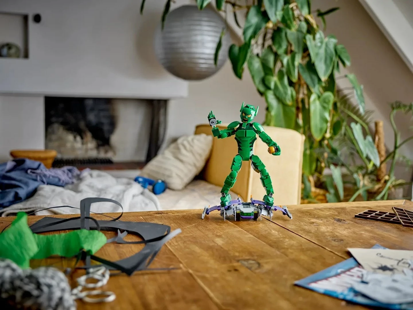 Sestavljiva figura Green Goblin, LEGO Marvel 76284