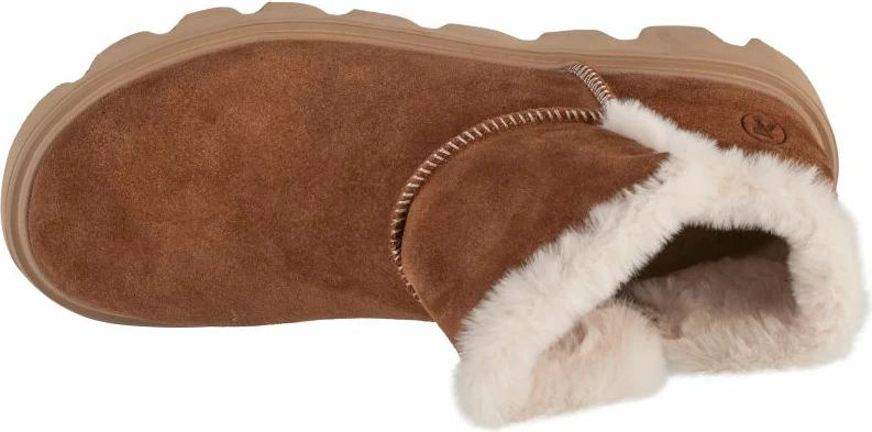 Visoke zimske škornje Rieker, rjava