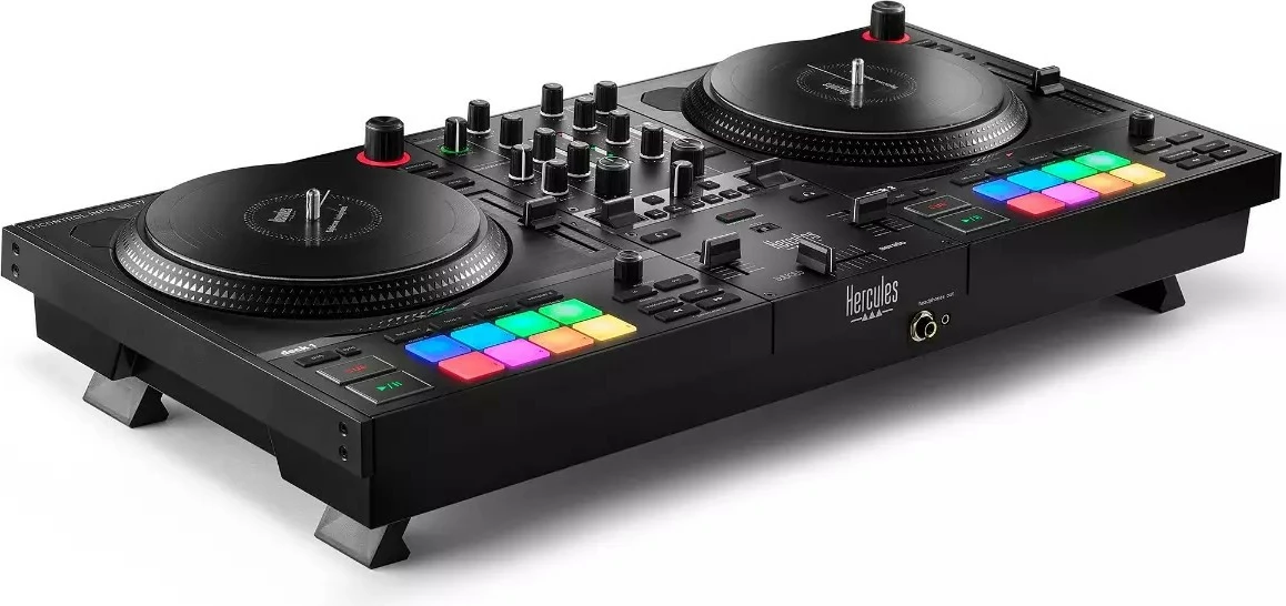 Motorni DJ kontroler INPULSE T7, Hercules, USB, črn