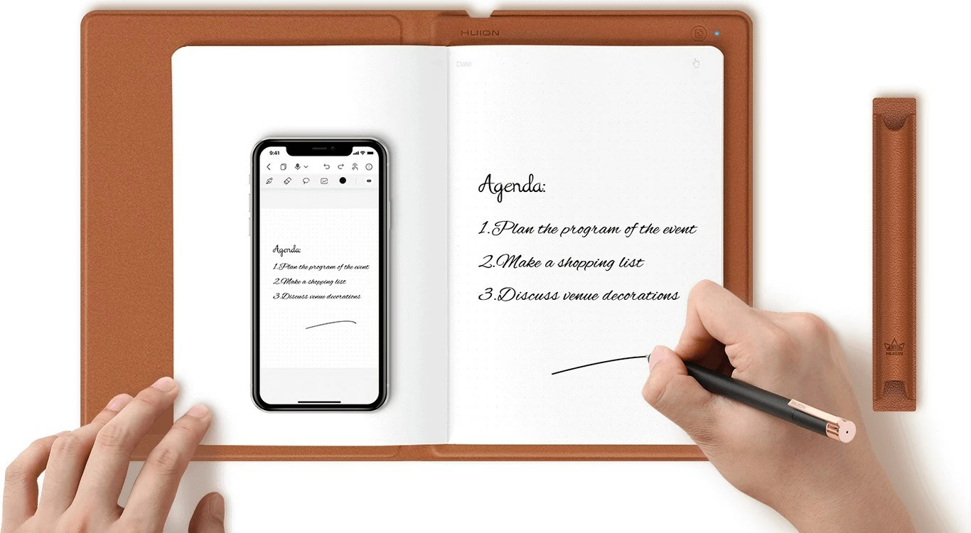 Grafična tablica Huion Note X10, bronasta