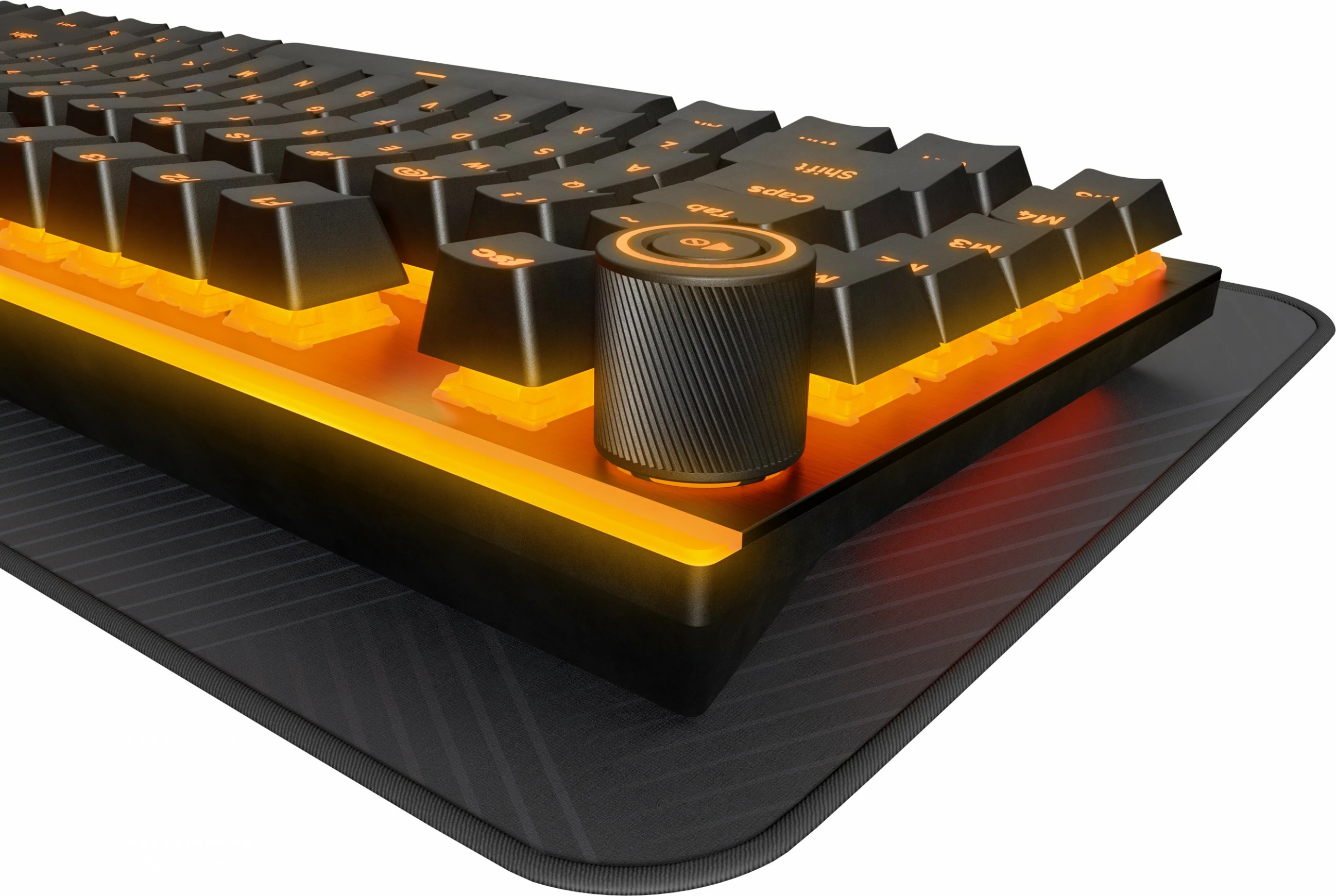 Gaming tipkovnica Light Mount Silent Tactile, USB, RGB, nemška postavitev (DE), be quiet!