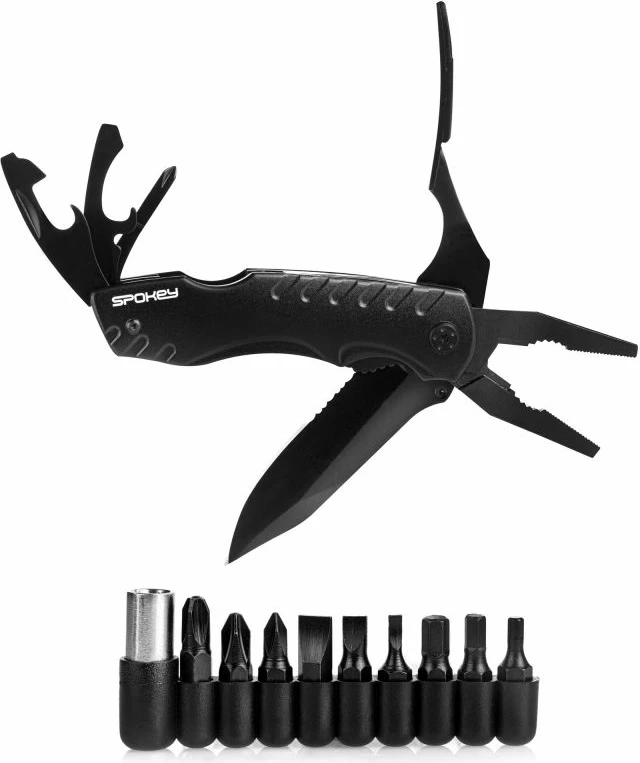 Večnamenski pripomoček Spokey, moški, črn