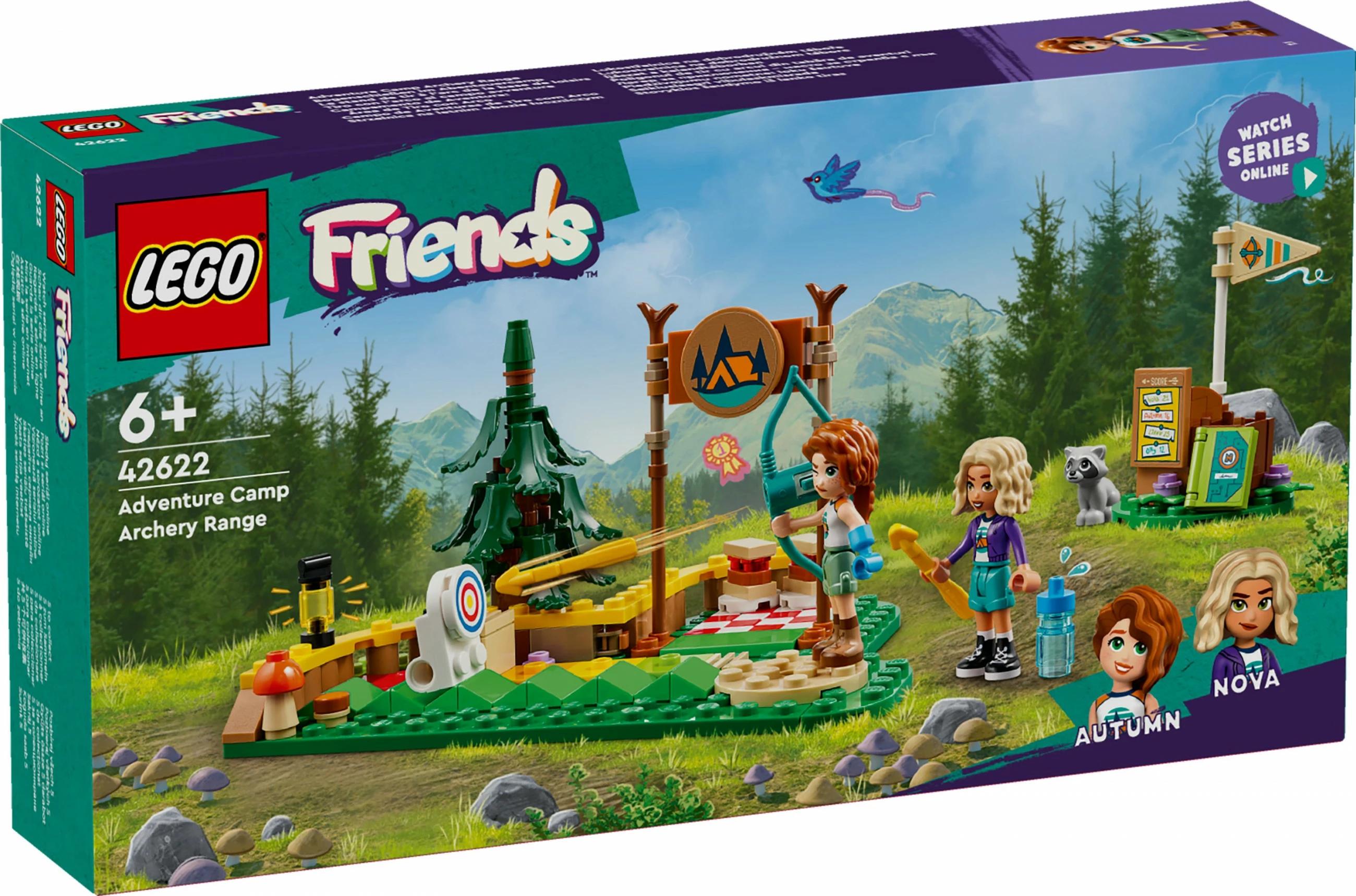 Set za gradnjo avanturistični kamp LEGO Friends 42622, večbarven