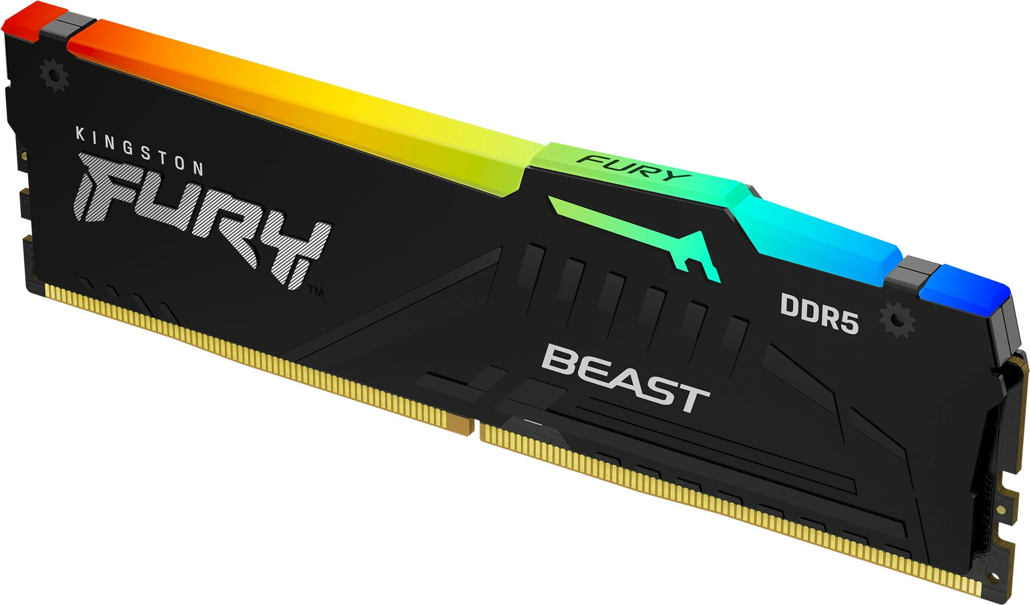 RAM pomnilnik Kingston FURY Beast RGB DDR5 8GB 6000 MT/s, črn