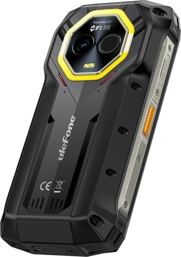 Ultra odporen pametni telefon, Ulefone Armor Mini 20T Pro, 4,7", 8/256 GB, 5G, termična kamera, črn