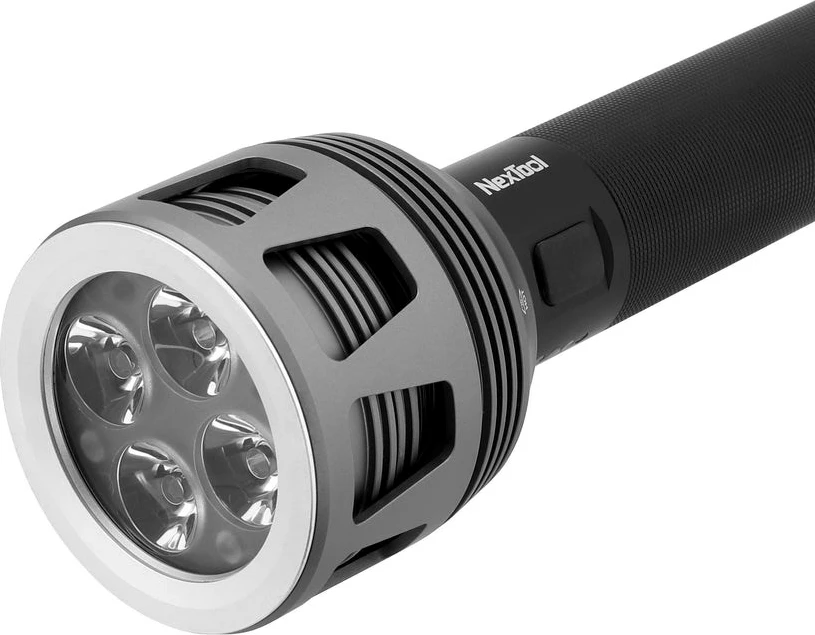 Ročna LED svetilka NEXTOOL NE20168, 10000 mAh, 3600 lm, črna