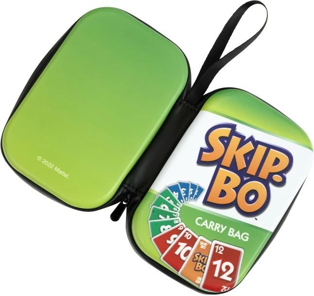 Zaščitna škatla za karte, Skip-Bo Klein 5904, plastična, črna/dekorativna/zelena/bela