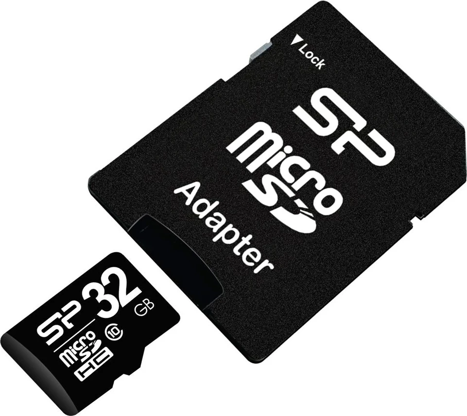 Kartica za pomnilnik Silicon Power MicroSDHC, 32GB, črn