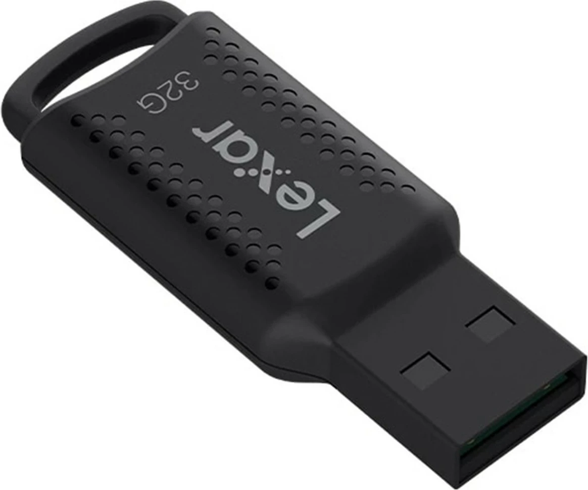 USB ključ Lexar JumpDrive V400 32 GB, USB 3.0, črn