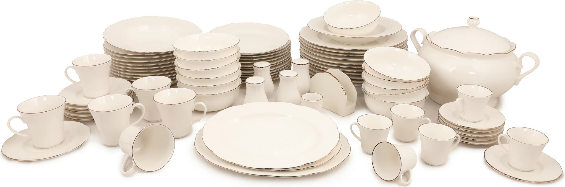 Set porcelani za kosilo, 83-delni, Hermia Concept BNOLY83YT120