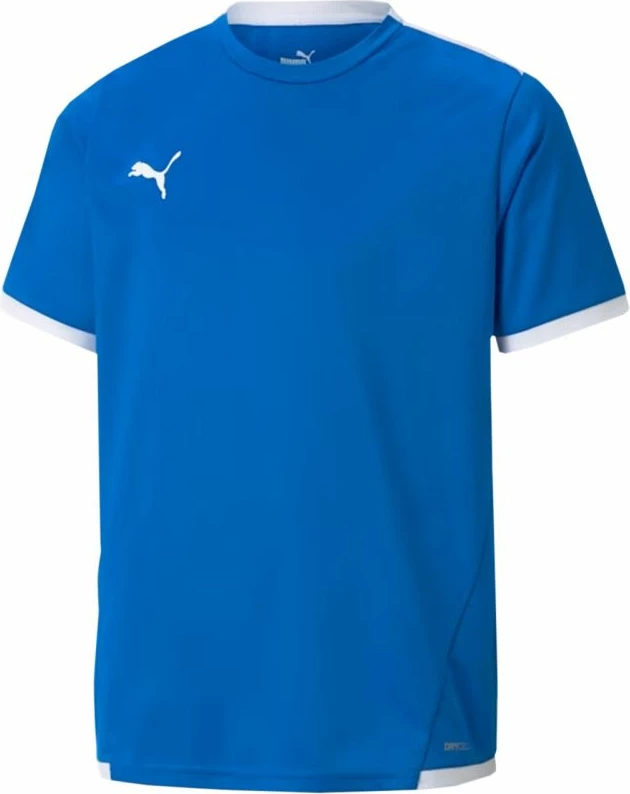 Dres za nogomet za otroke Puma teamLIGA, moder