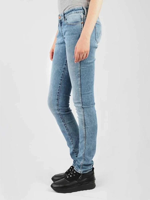 Jeans hlače za ženske Wrangler, modre
