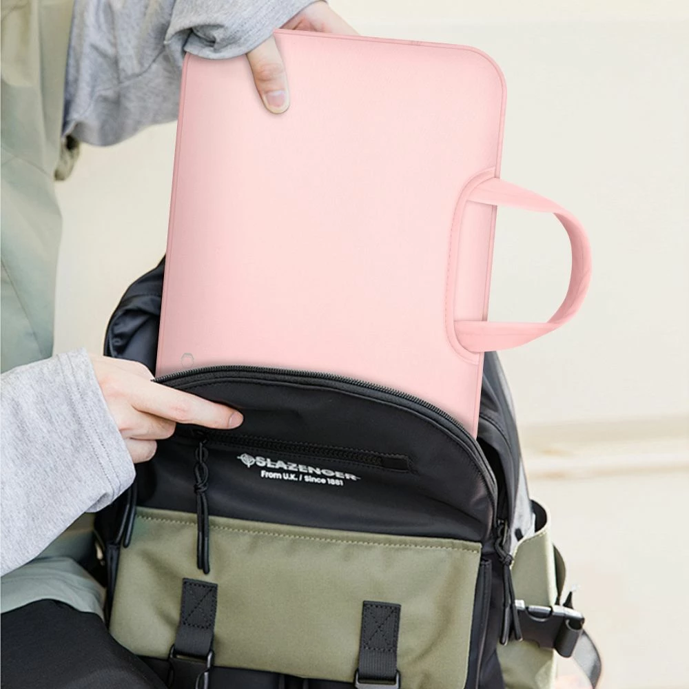 Torba za prenosnik Neopren Tech-Protect 15-16, rožnata