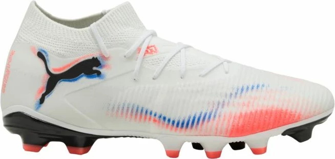 Nogometni čevlji Puma Future 8 Match FG/AG M 108593 01, moški, beli-oranžni