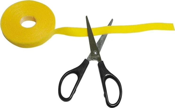 Velcro trak za organizacijo kablov LogiLink, črn