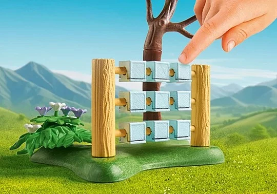 Igralni set Princesa Playmobil Magic 71849 Kraljevski otroci v parku, 58 kosov