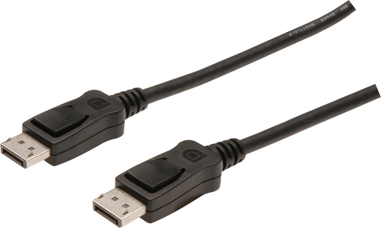 Kabel DisplayPort, Digitus AK-340100-010-S, 1 m, črn