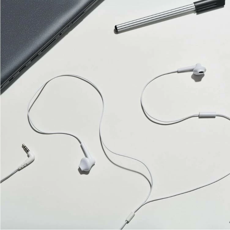 Slušalke z mikrofonom, in-ear, bele Panasonic RP-TCM55E-W