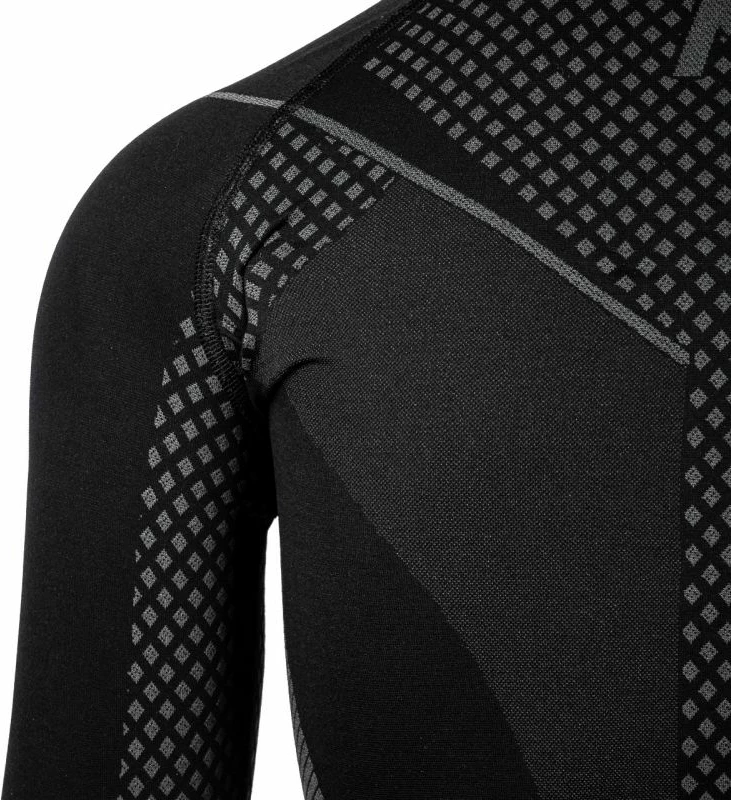 Termoaktivna oblačila za ženske Yakimasport, črno in sivo