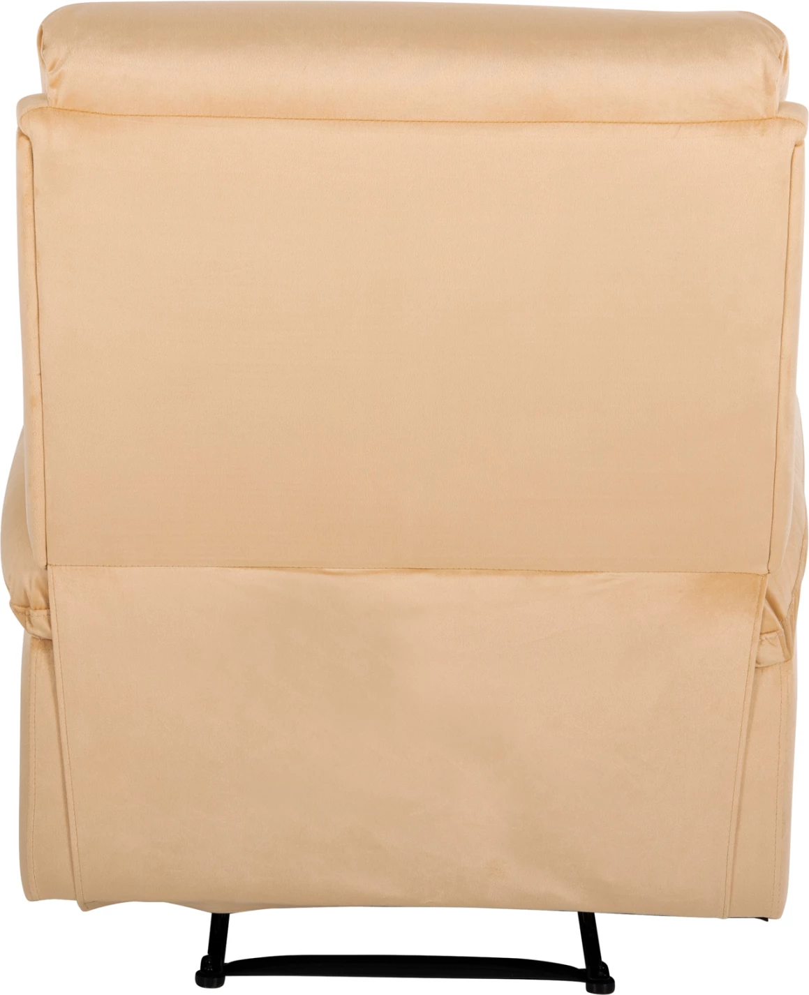 Masažni naslanjač v ecru barvi FH9784.05 ecru žamet 80x93x100H cm