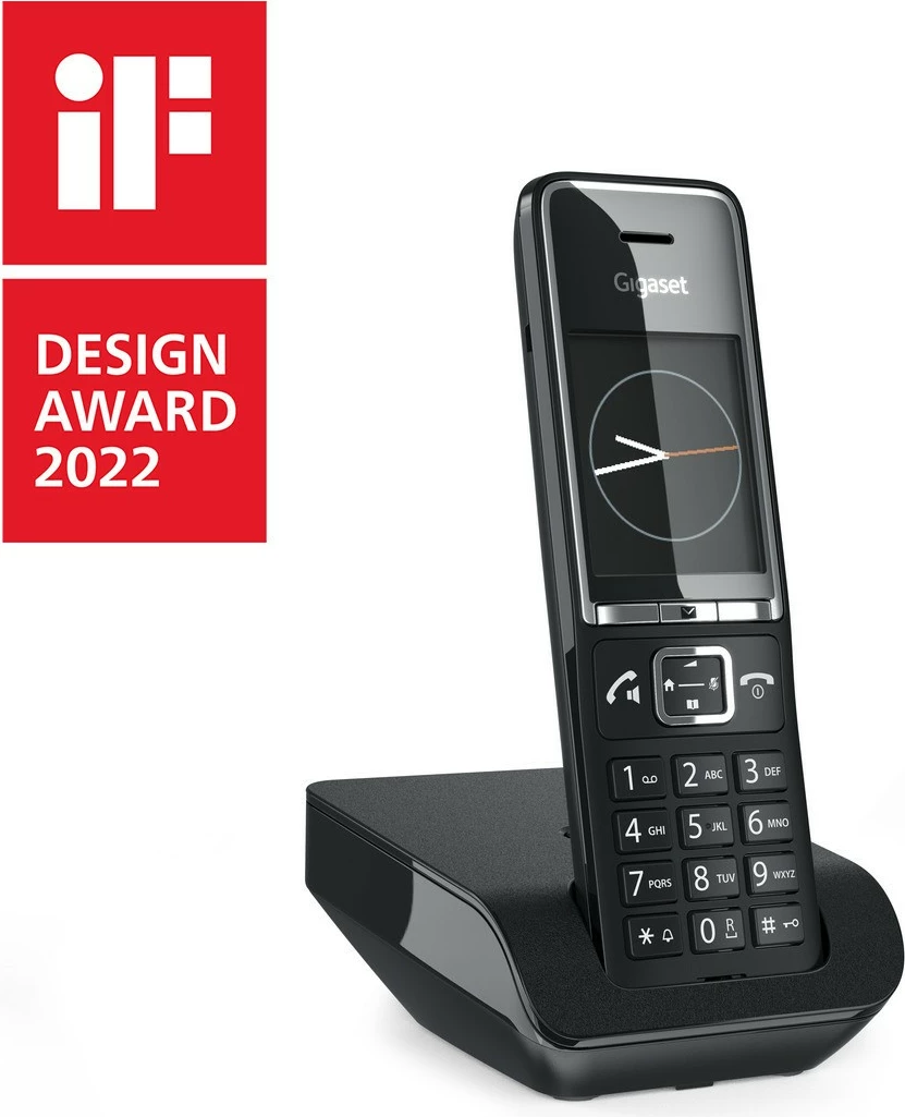 Brezžični telefon Gigaset Comfort 550, črn