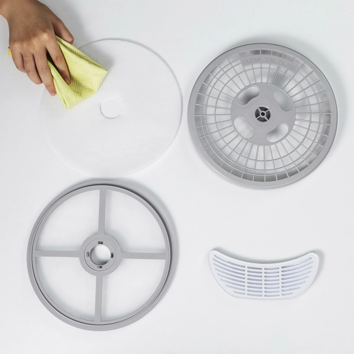 Sušilnik perila z bobnom, GreenBlue GB415, 3 kg, 5 programov, ventilacijska cev 50–160 cm, siv