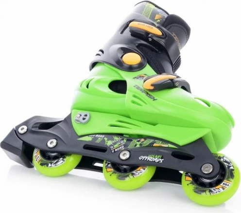 Otroški rolerji Tempish za deklice, črni in zeleni
