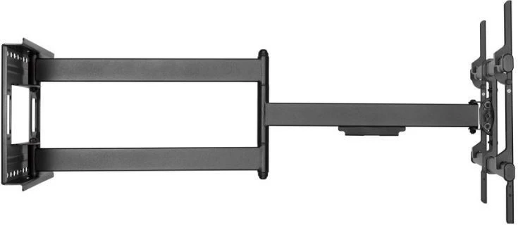 Stenski nosilec za televizor Techly 362169, 43-80 inč, vrtljiv, 50 kg, črn