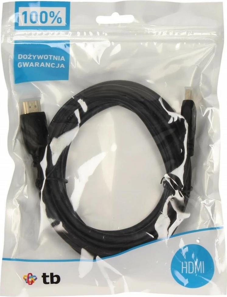 HDMI kabel TB 3 m, High Speed z Ethernetom, črn