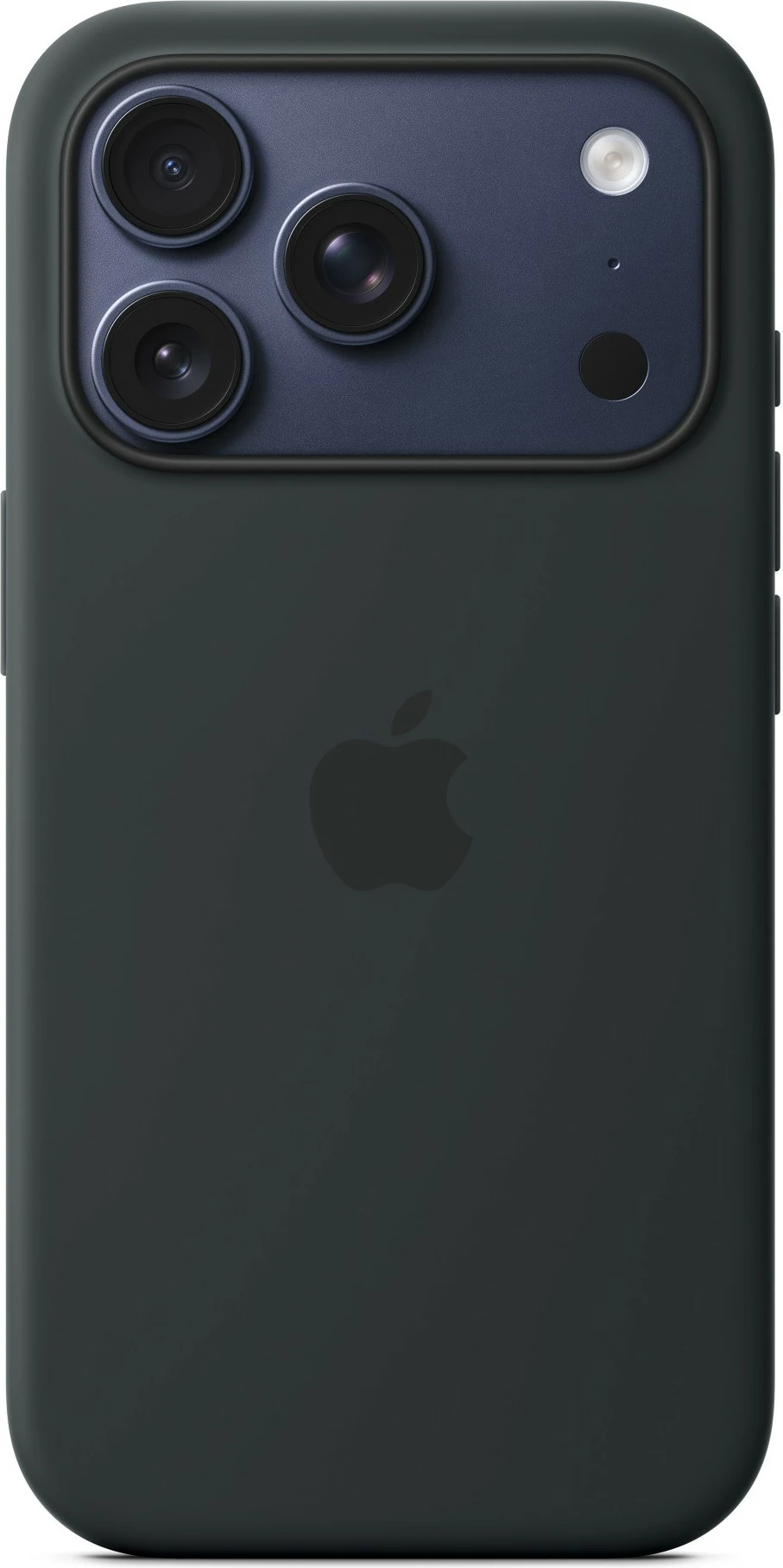 Silikonski ovitek za telefon Apple iPhone 17 Pro MagSafe, črn