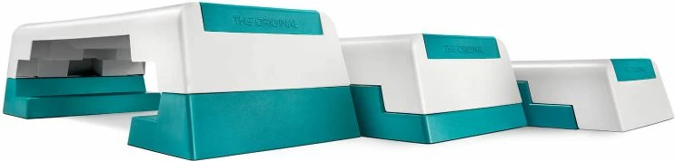 Step za vadbo Reebok - bel in zelen