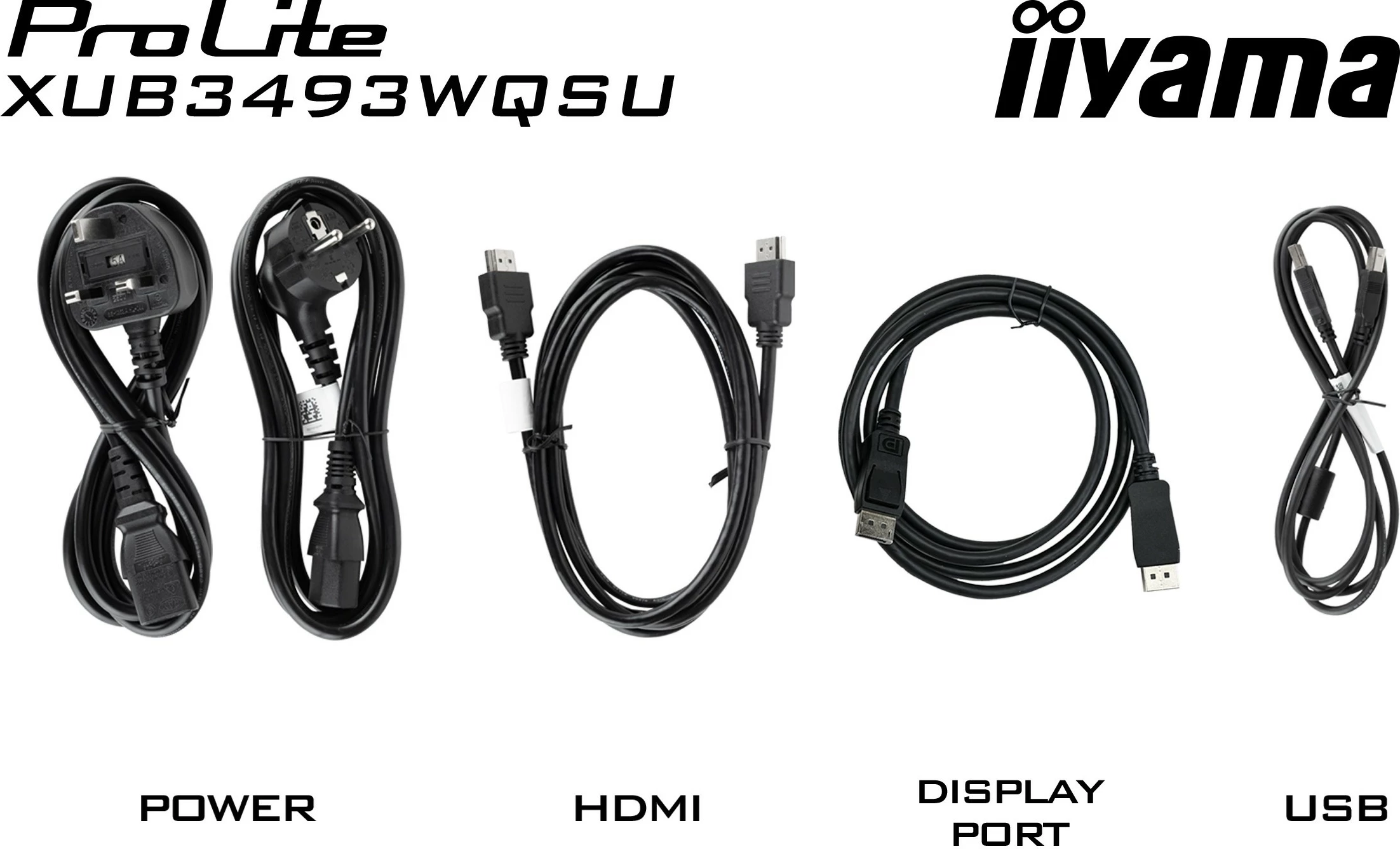 UltraWide IPS zaslon 34 inč iiyama ProLite XUB3493WQSU-B6, 3440x1440, 120Hz, črn