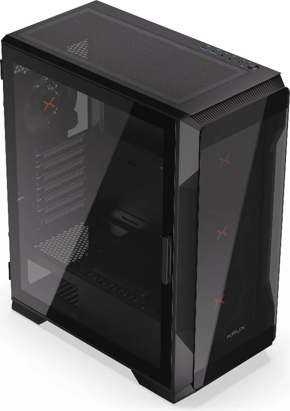 Ohišje KRUX HEKO (KRXD001), črno