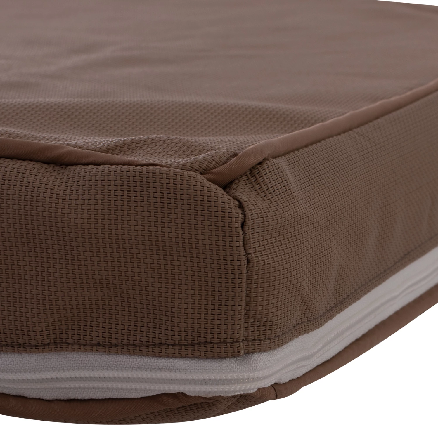 Blazina za ležalnik Textilene 600gr Sifnos moka FH11236.04T 196(117+1+78)x58x9 cm