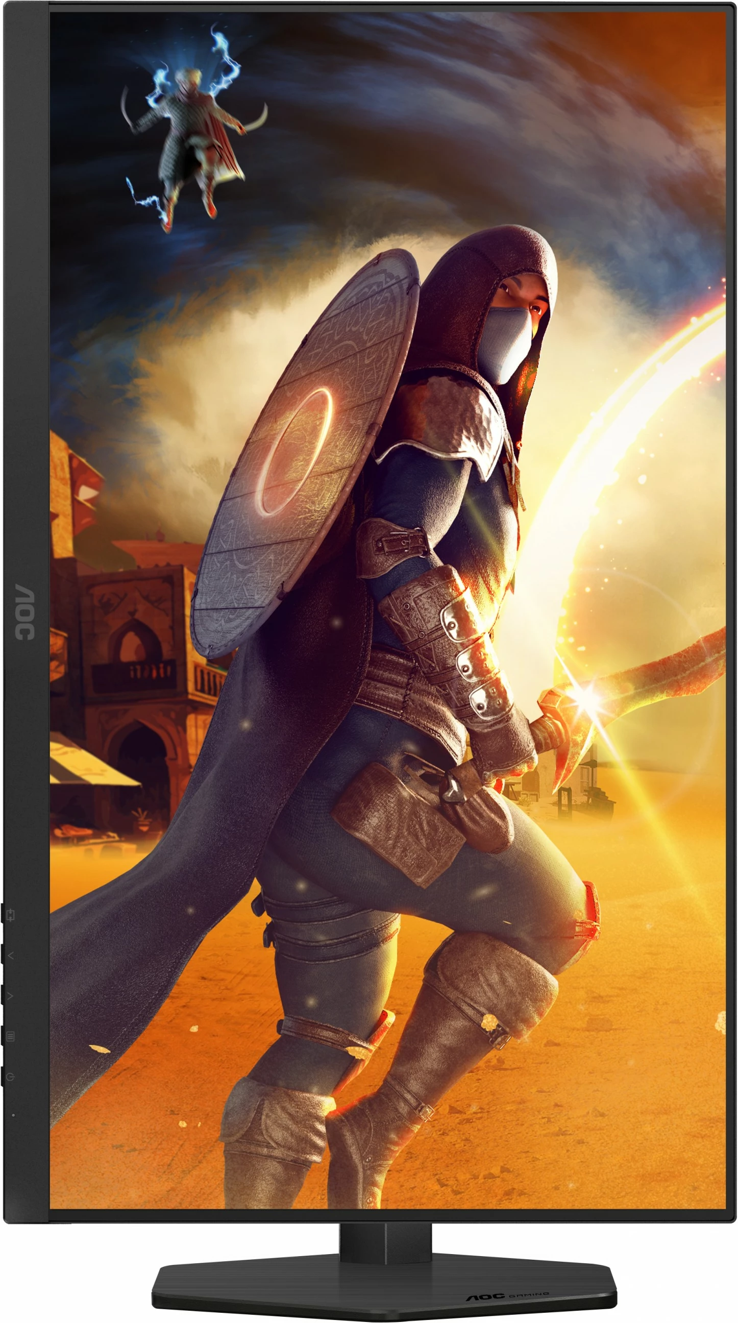 Monitor 27-palčni IPS HDMI 2.1 DisplayHDR 400, črno/rdeč — AOC U27G4R