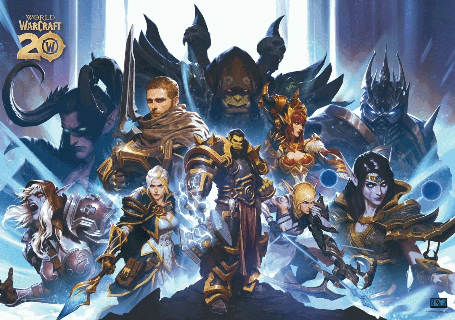 Sestavljanka 20. obletnica World of Warcraft, 1000 kosov, Cenega Publishing