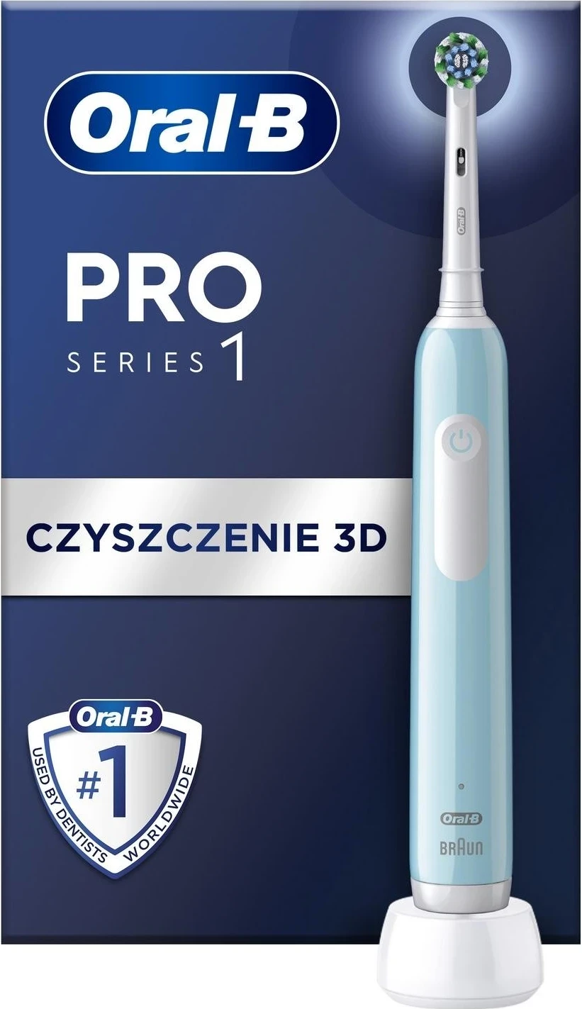 Električna zobna ščetka Pro 1, Oral-B, karibsko modra
