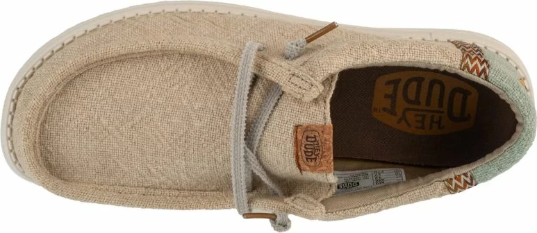 Superge, Hey Dude Wally Jute, bež — moške