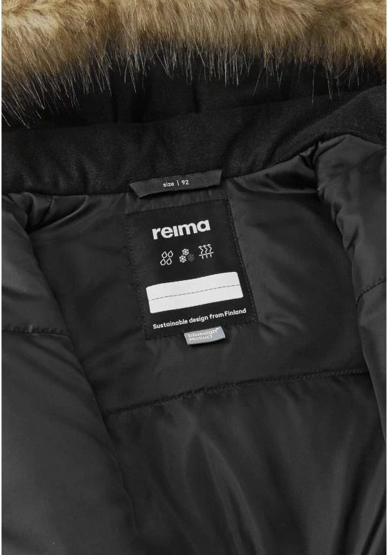 Kombinezon za otroke Reima Reimatec Gotland Jr, črn