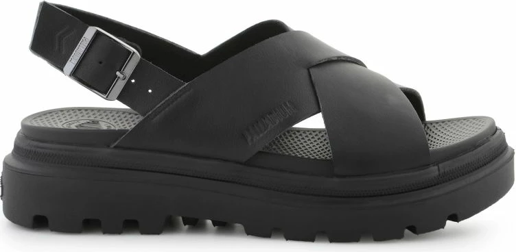 Sandali udobni, črni - Palladium Pallacruise Crossed