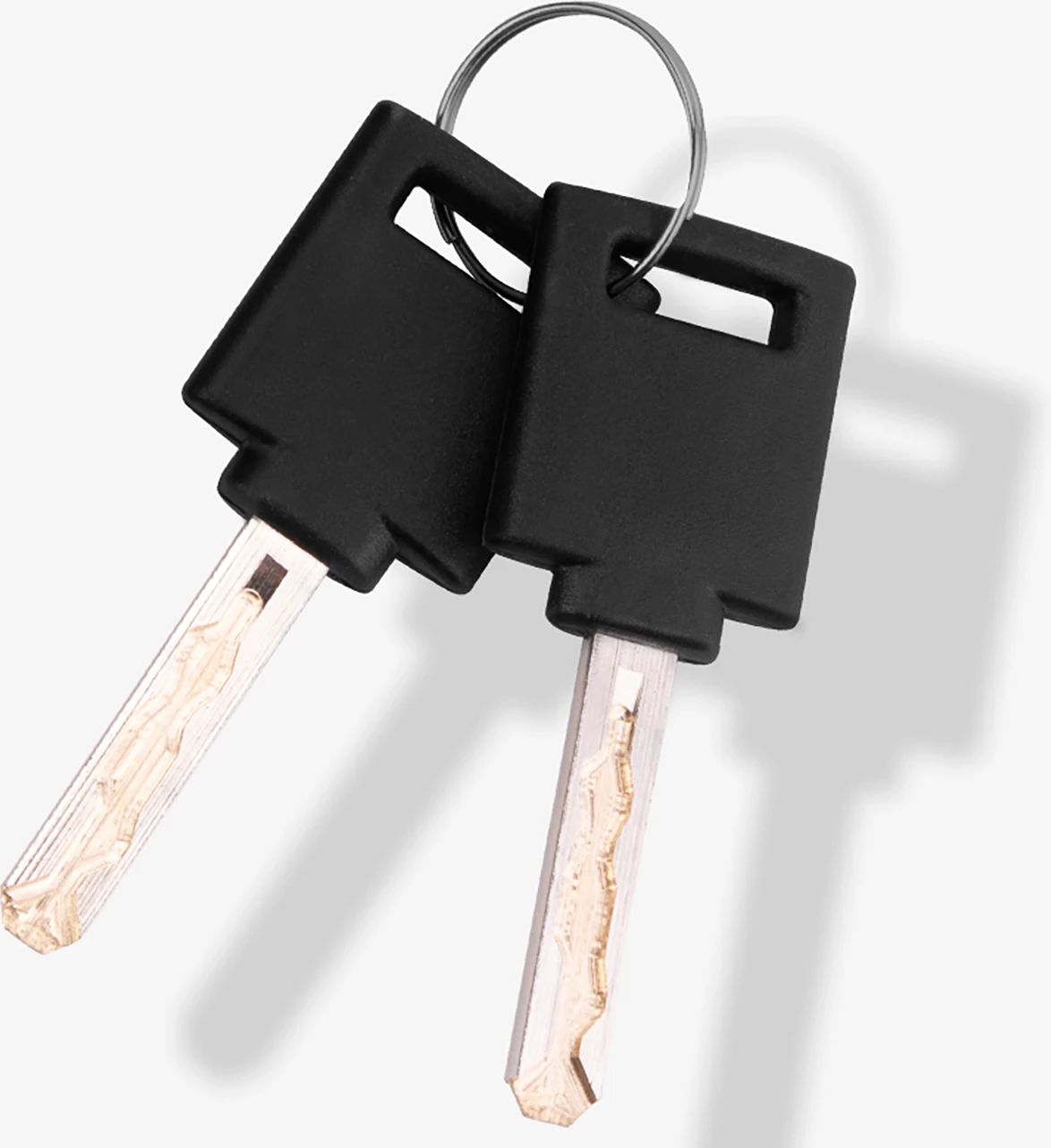 Kolesarska ključavnica Rockbros 3230002001 z kombinacijo in ključem, črna