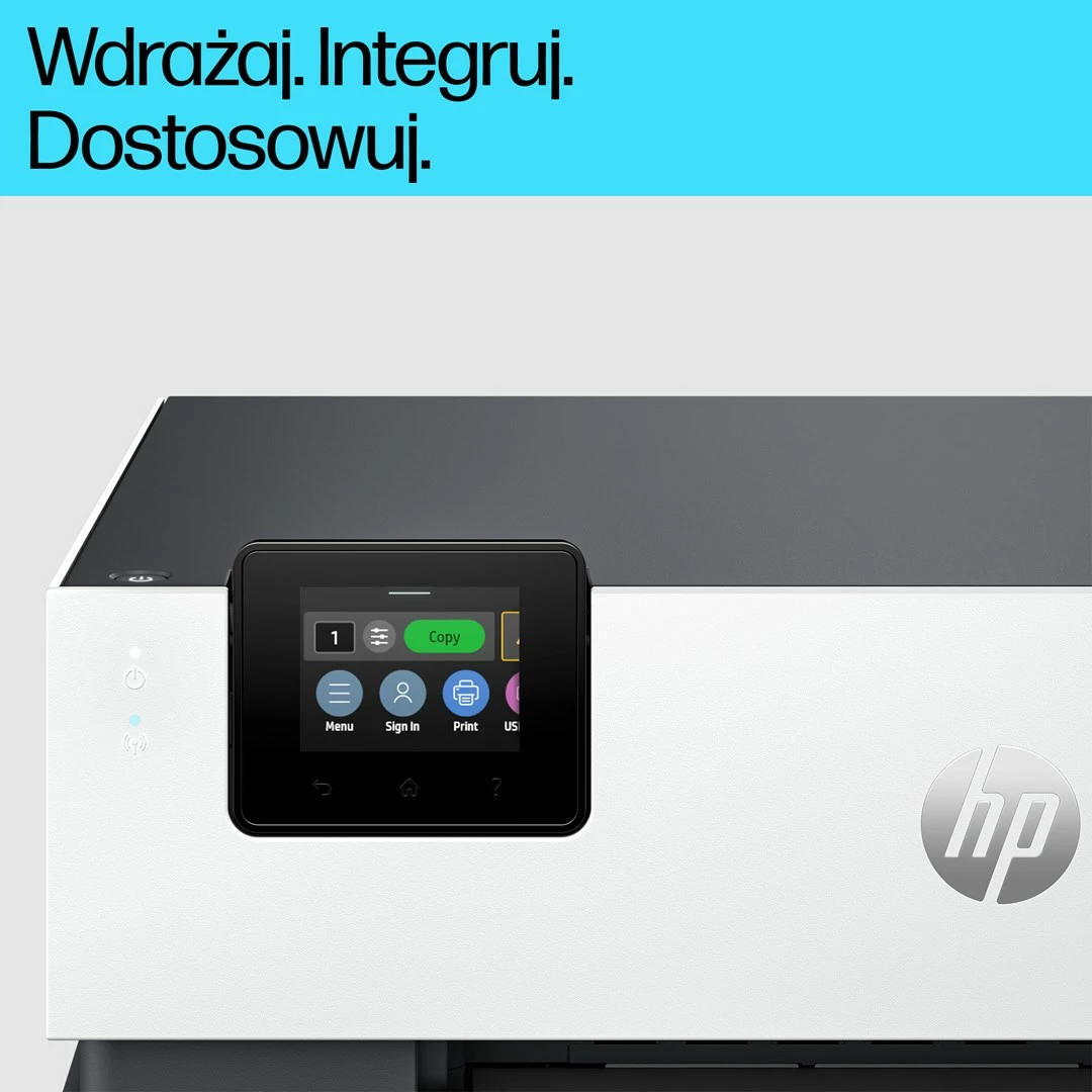 Barvni tiskalnik HP OfficeJet Pro 9110b brezžičen, dvostranski tisk, siva