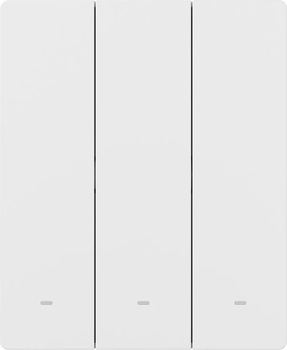 Pametno ohišje Sonoff M5-3C-80W, 3-kanalno, WiFi, združljivo z Matter, belo