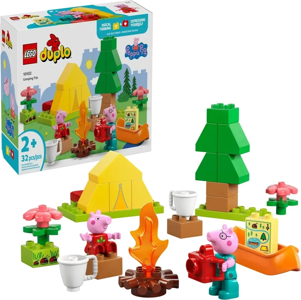 Set za kampiranje LEGO DUPLO 10452, 32 kosov