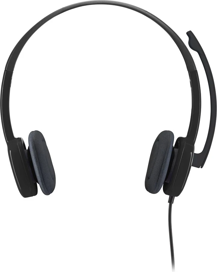 Stereoglasbila z mikrofonom Logitech H150, črno