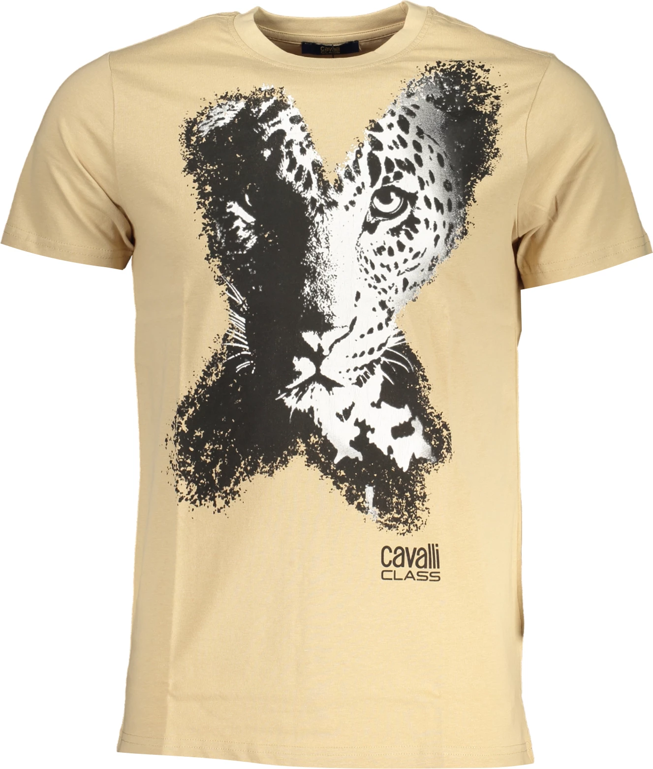 Majica za moške, bež, CAVALLI CLASS