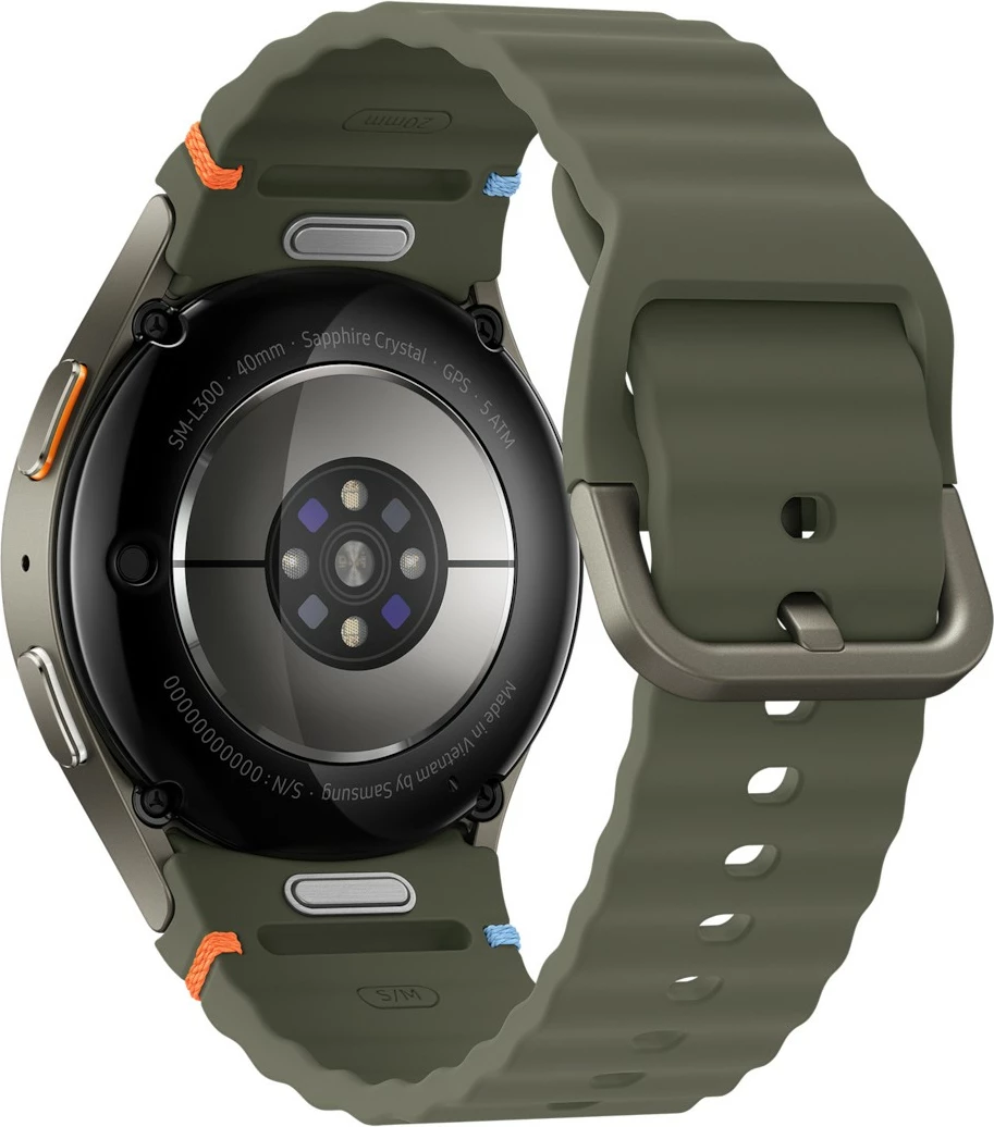 Pametna ura Samsung Galaxy Watch7 1,3" AMOLED, GPS, Wi‑Fi, zelena